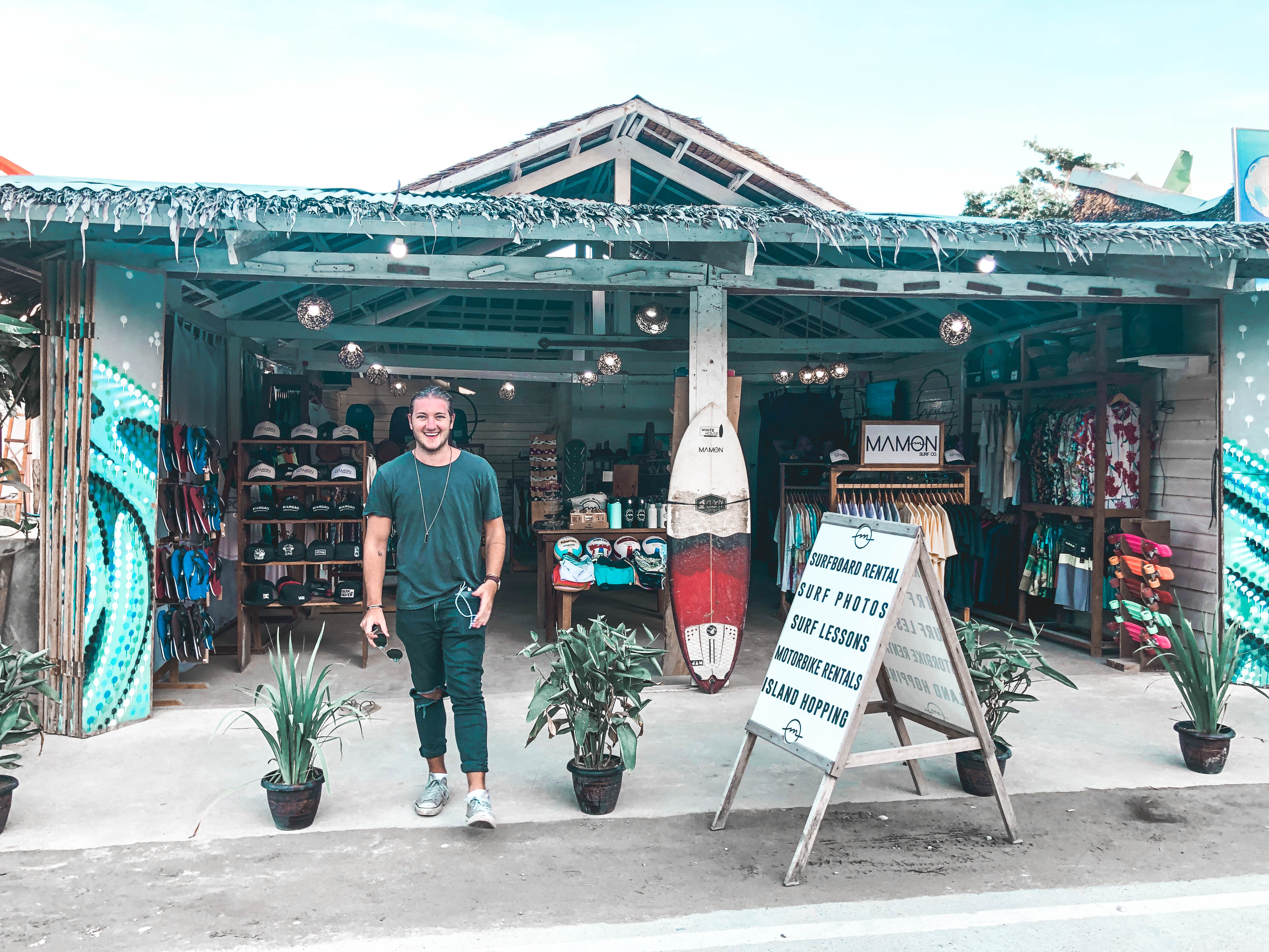 The Ultimate Surf island Siargao - surf shop
