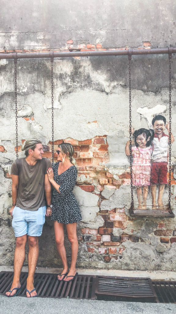 A Travel Guide to Penang - mural swing