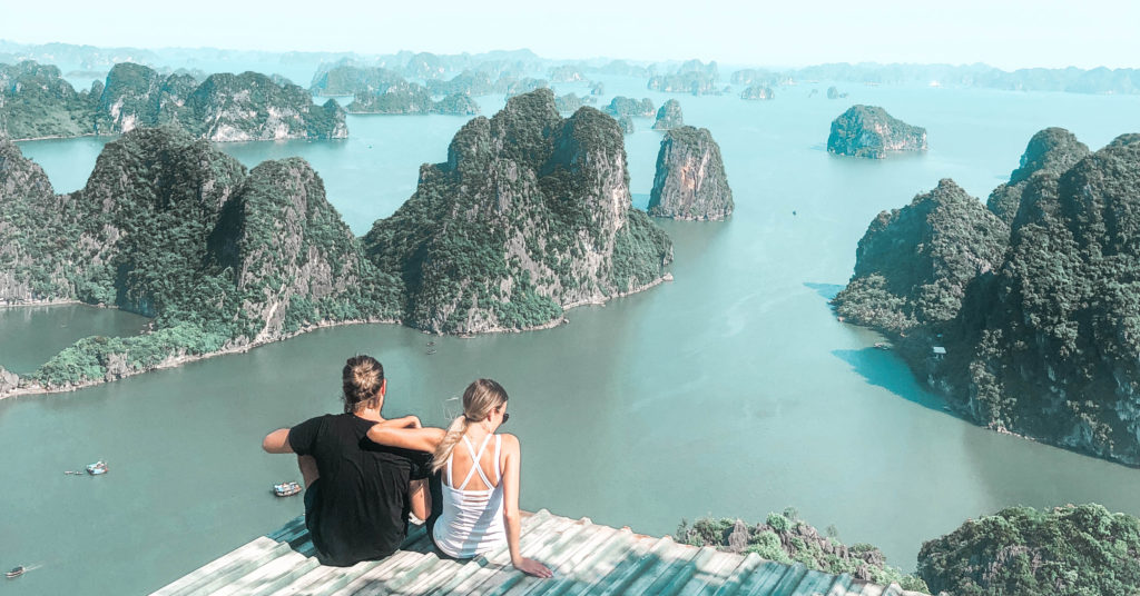 Ha long bay view point - the summit